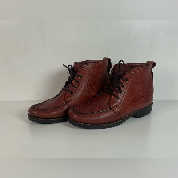 Vintage Gokey Moccasin Chukka Boots Men’s 7 D Bison Hide